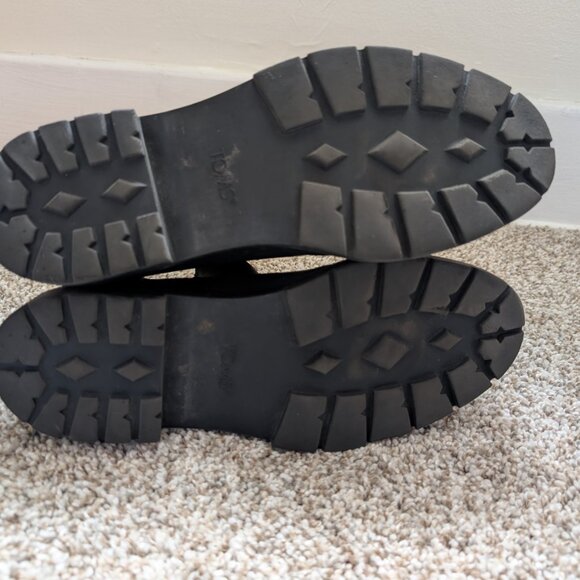 TOMS Skylar Chelsea Boot Black Women's Size 8.5 - Picture 5 of 8